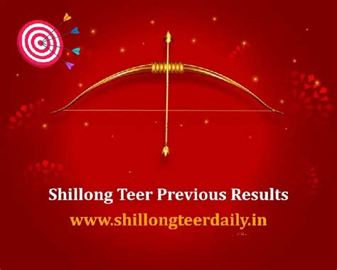 Shillong Night Teer Previous Results [2024].